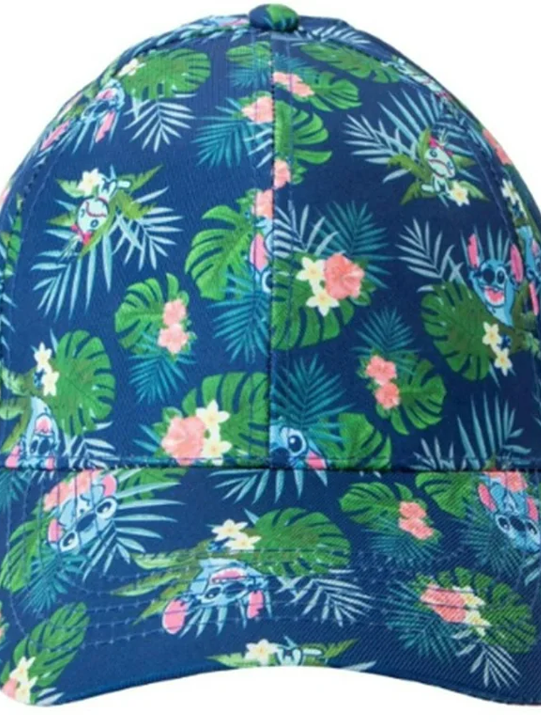 Jockey STITCH Tinte y Patrón de Hojas de Palma 3