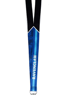 PORTA CREDENCIAL HARRY POTTER Cordón con Insignia de Identificación de Escudo de Ravenclaw