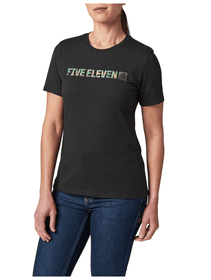 POLERA FIVE POINT ELEVEN WM LETTER & RTICL SS WOMAN