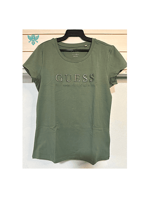 POLERA GUESS VERDE MUJER