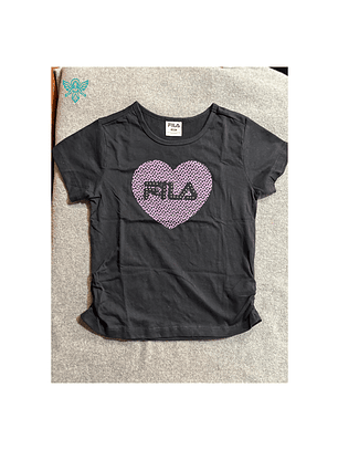 POLERA FILA CORAZÓN GIRL