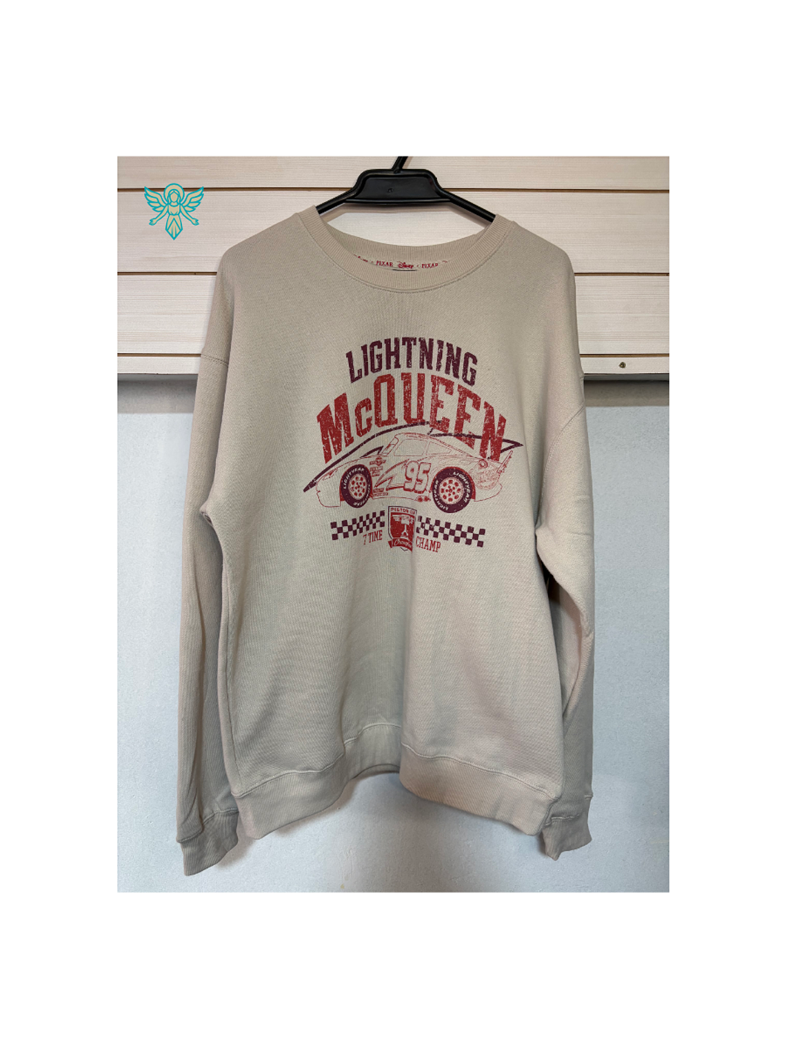 Poleron Disney Cars 7x Champ Sweater Unisex 1