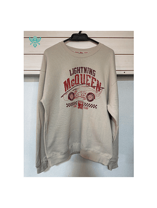 Poleron Disney Cars 7x Champ Sweater Unisex