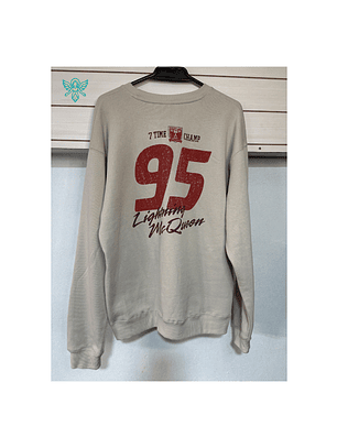 Poleron Disney Cars 7x Champ Sweater Unisex