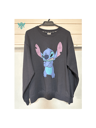Poleron Disney Stitch Hangry Sweater Unisex para Adultos
