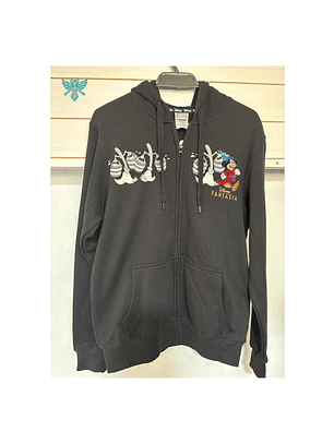 Poleron Disney Sorcerer Sudadera con Capucha Unisex con Zíper
