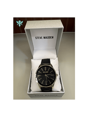 RELOJ STEVE MADDEN BLACK BELT