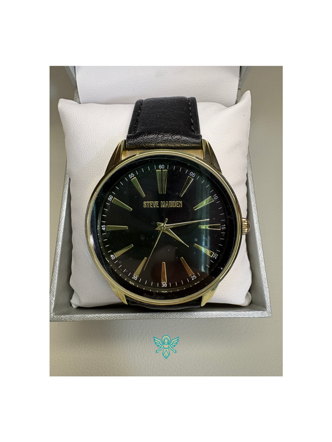 RELOJ STEVE MADDEN BLACK BELT 1