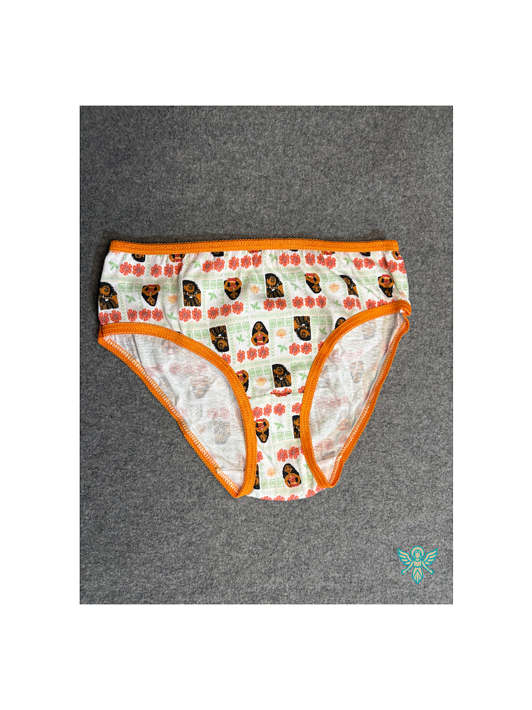 ROPA INTERIOR NIÑA DISNEY MOANA 4 PACK 2