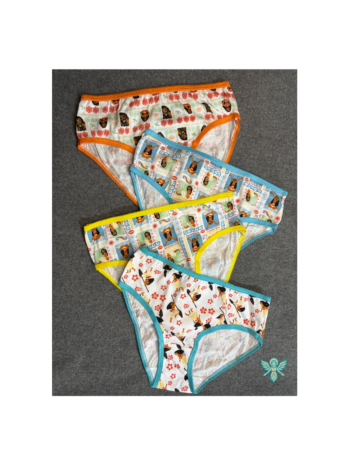 ROPA INTERIOR NIÑA DISNEY MOANA 4 PACK 1