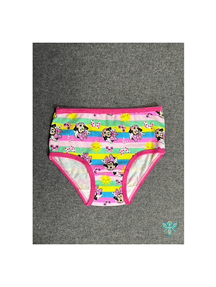 ROPA INTERIOR NIÑA DISNEY MINNIE 4 PACK
