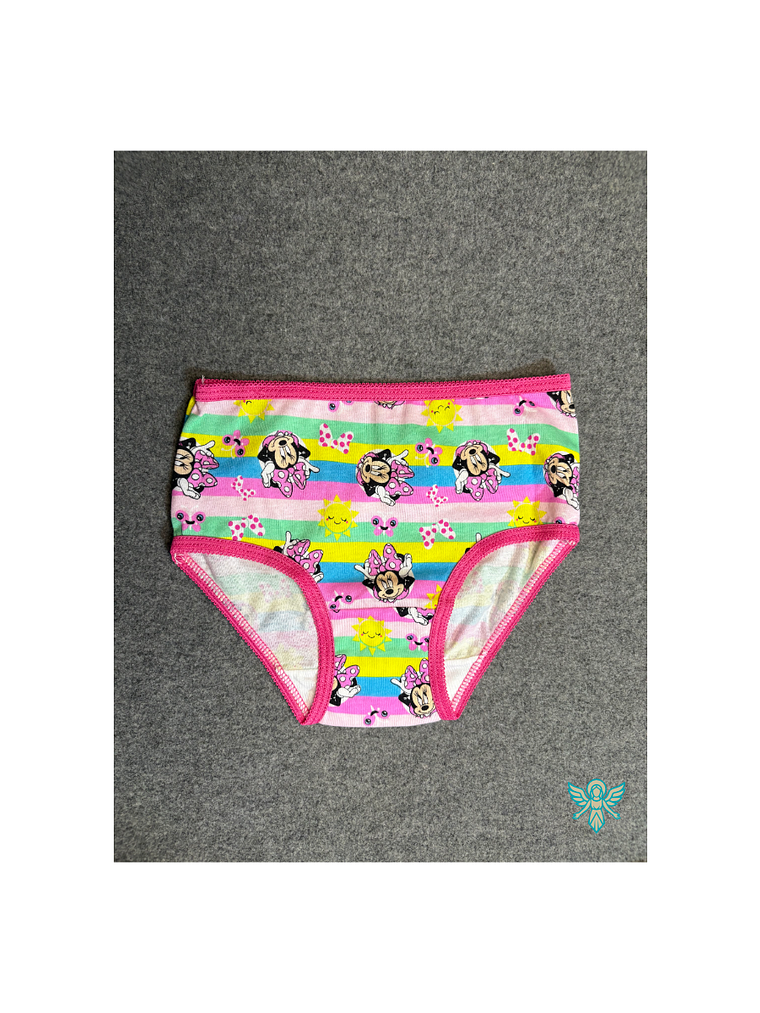 ROPA INTERIOR NIÑA DISNEY MINNIE 4 PACK 2