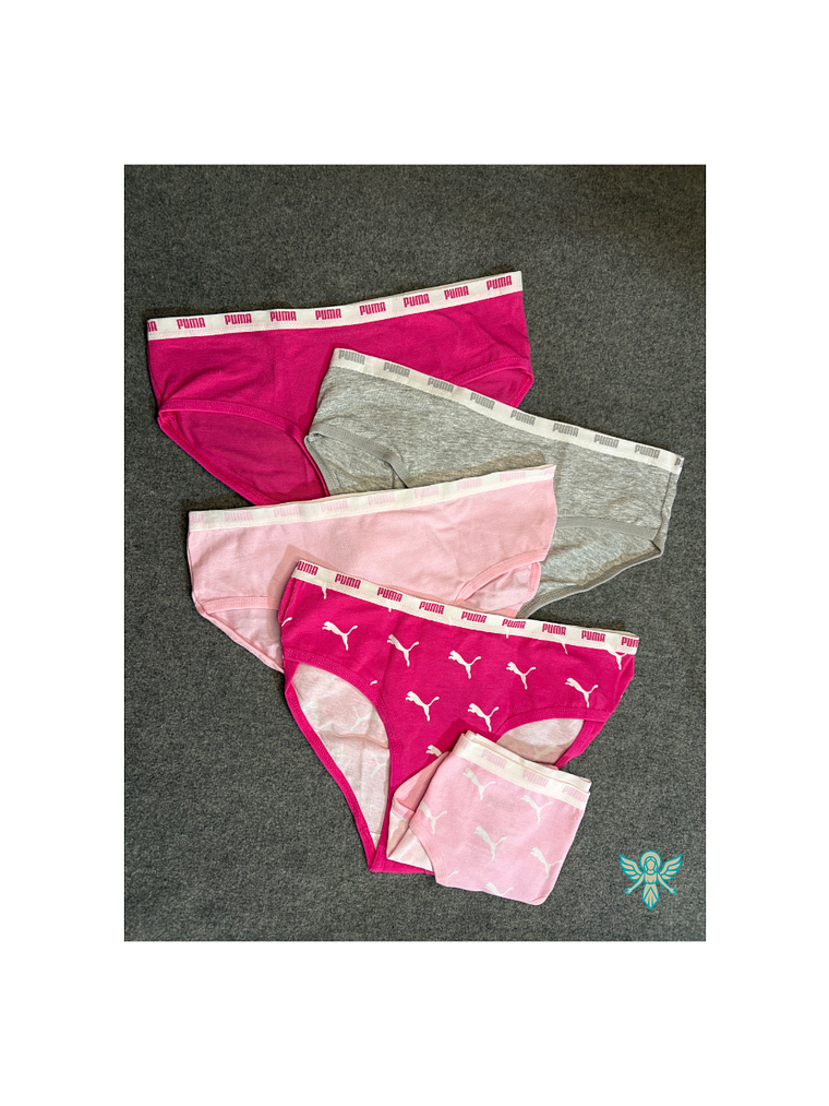 ROPA INTERIOR NIÑA PUMA 5 PACK 1