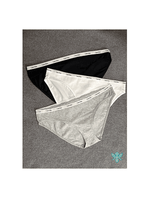 ROPA INTERIOR MUJER CALVIN KLEIN 3 PACK