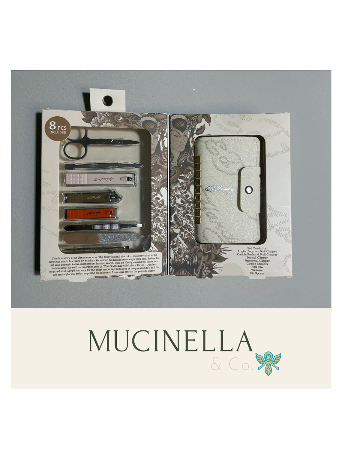 SET MANICURE ED HARDY  SET MANICURE de ED HARDY MULTICOLOR 2