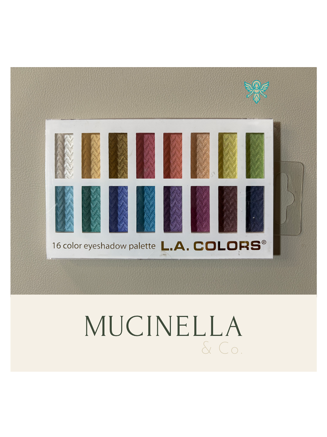 SOMBRAS LA COLOR LAC CV 16 EYESHADOW PALLETTE 1