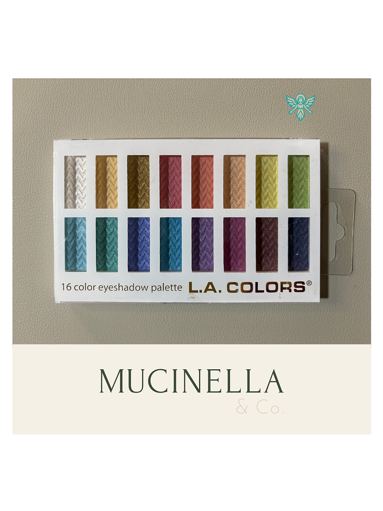 SOMBRAS LA COLOR LAC CV 16 EYESHADOW PALLETTE 1