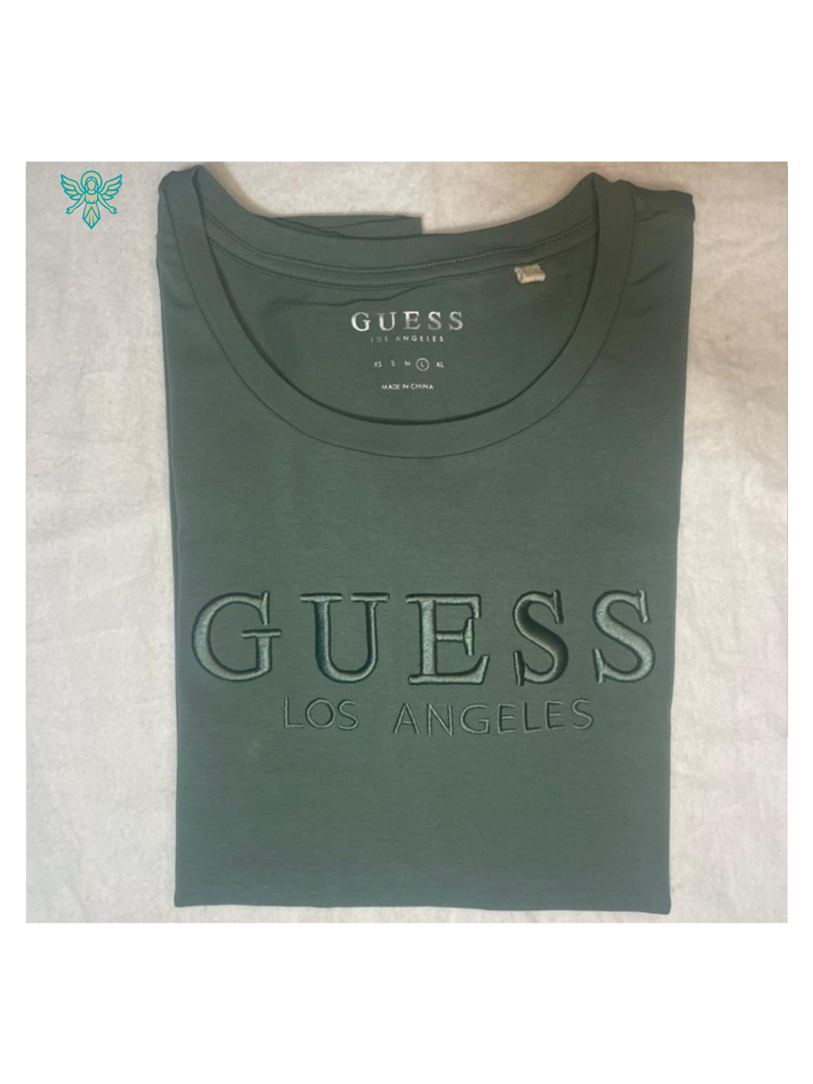 POLERA GUESS VERDE MUJER 1