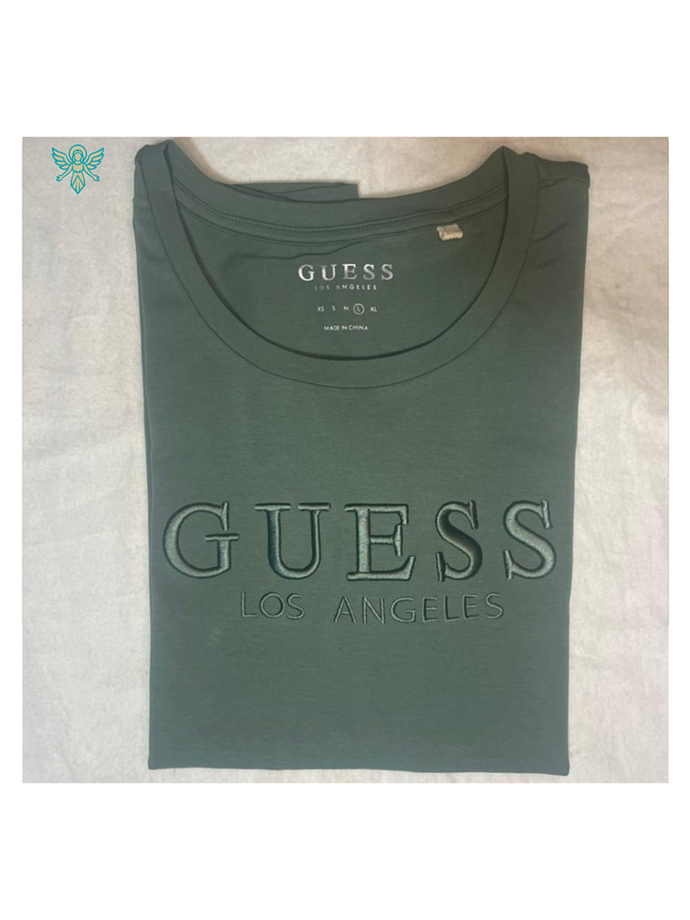 POLERA GUESS VERDE MUJER 1