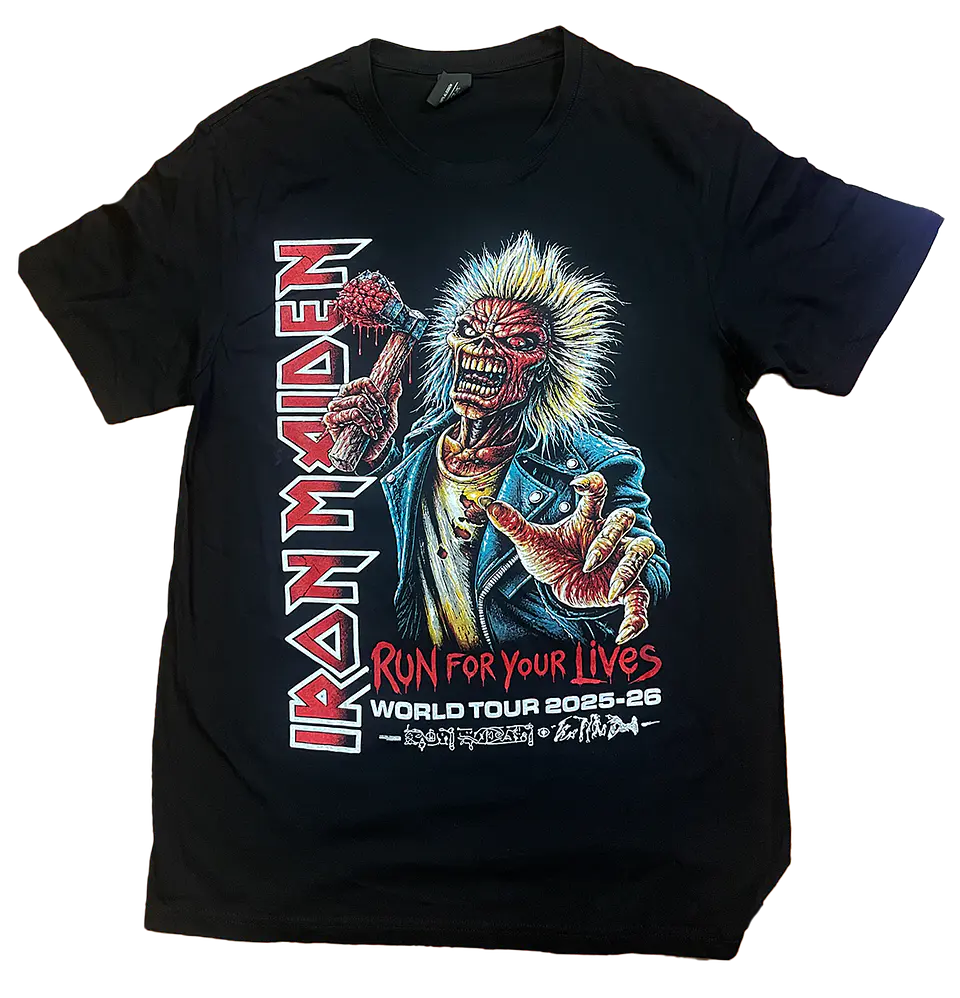 IRON MAIDEN - Run for your lives 2026 1