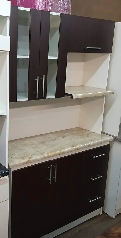 Kit de cocina 1,10 m café
