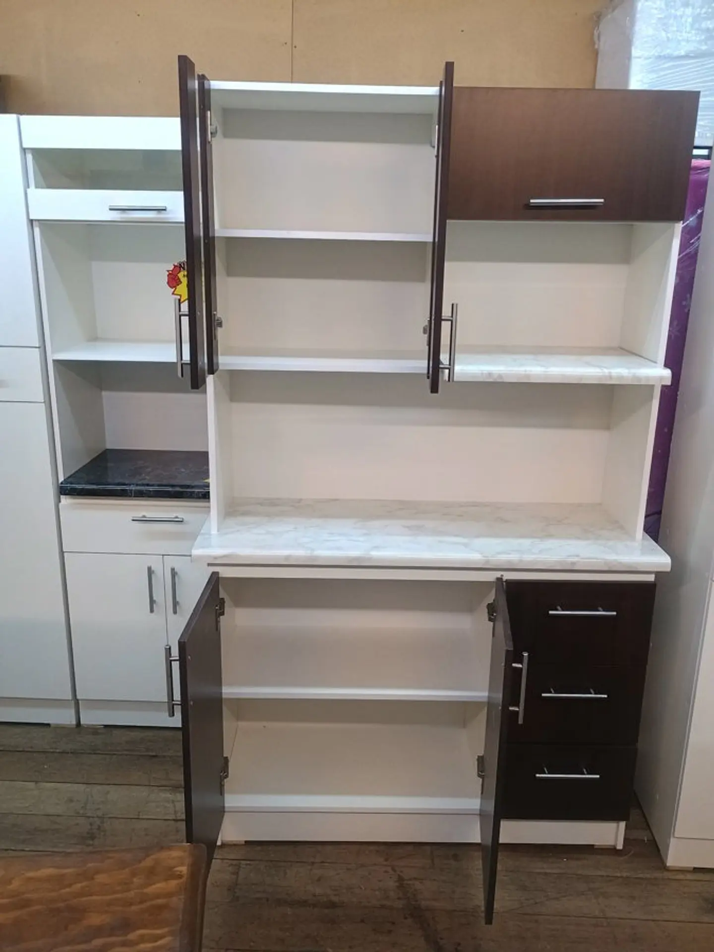 Kit de cocina 1,10 m café 4