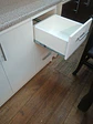 Kit de cocina 1,10 m blanco, cubierta azul - Miniatura 2