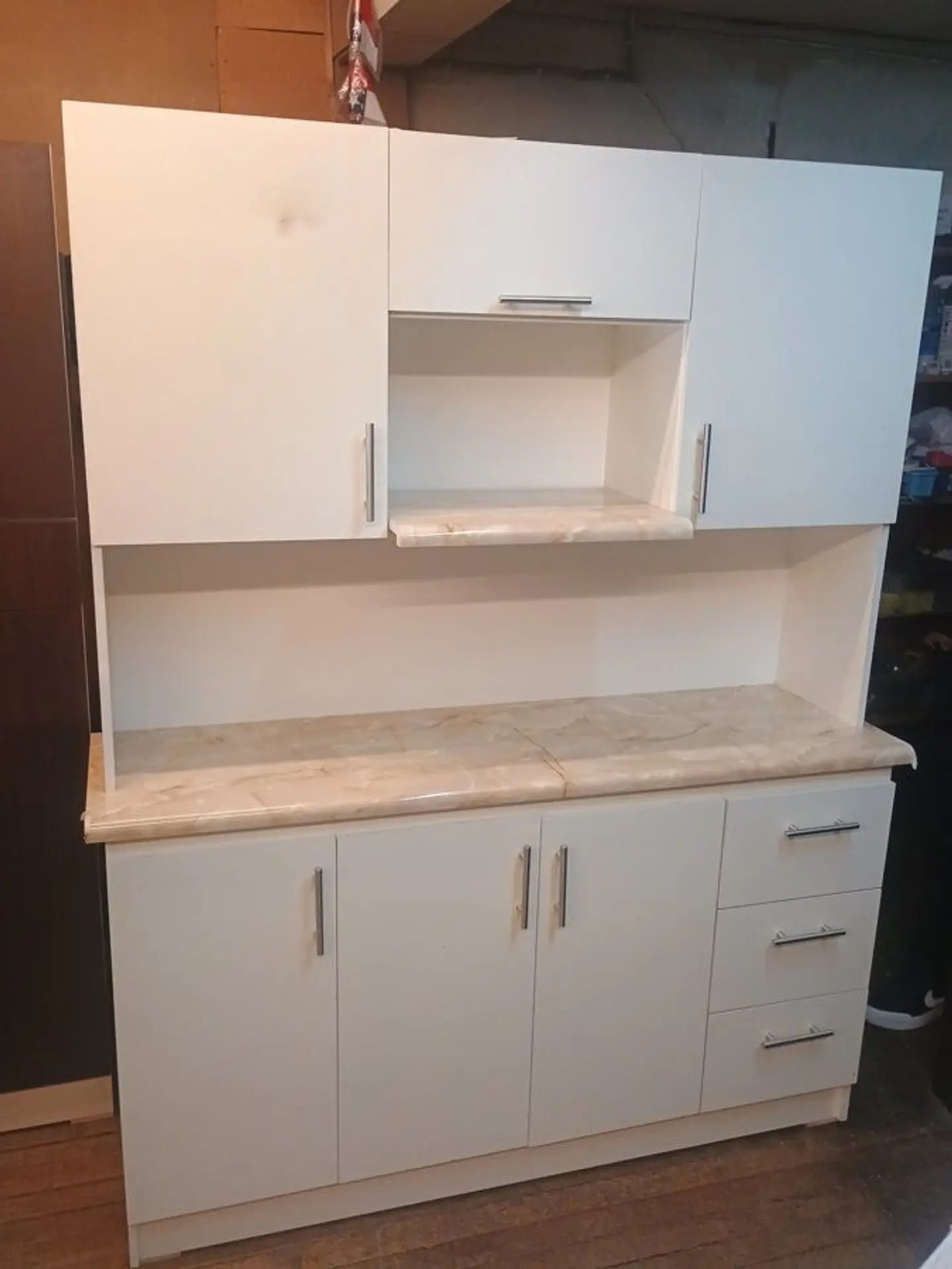Kit de cocina 1,45 m 4 cuerpos 1