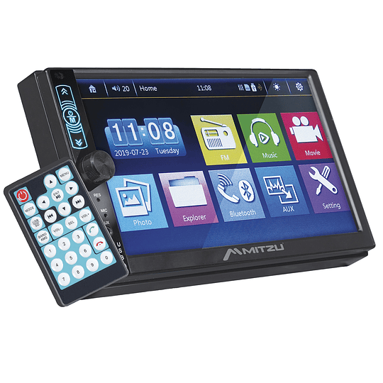 Autoestéreo MCS-9985 digital FM con pantalla táctil de 7