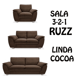 Sala RUZZ 3-2-1 Color Chocolate