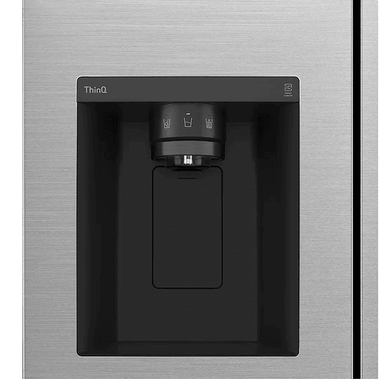 Refrigerador Dúplex VS27LIP de 27 p3 en Acero Inoxidable Despachador Hielo y Agua