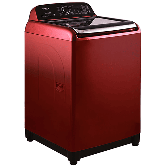 Lavadora Automática Color Roja de 21 kg