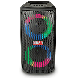 Bocina recargable KSW-5005 Bluetooth® 2x4” KSR-LINK 9.2