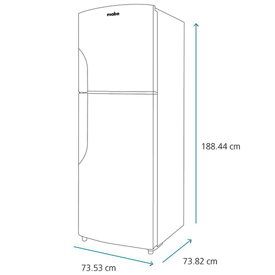 Refrigerador Automático RMS-510IVMRM0 de 19 p3 en Acero Inoxidable Mate