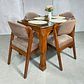 Juego de comedor 4 sillas Carmona + Mesa + Vidrio  - Miniatura 1