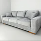 SOFA VICTORIA 3CUERPOS GRIS CLARO TAPIZ ANTIFLUIDOS - Miniatura 2