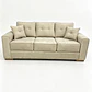 Sofá Esmeralda 3C Tapiz Antifluidos Beige - Miniatura 5