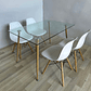 Mesa120x80cms + 4 Sillas Eames - Miniatura 2