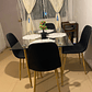 Comedor Mesa Rectangular 120x80cms + 4 Sillas Scoop - Miniatura 4