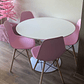 Mesa Tulip 100cm + 4 sillas Eames - Miniatura 4