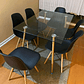 Mesa Rectangular 120*80 + 6 Sillas Eames - Miniatura 2