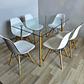 Mesa Rectangular 120*80 + 6 Sillas Eames - Miniatura 3
