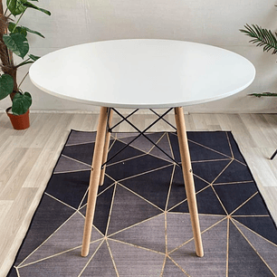 Mesa Redonda 80cm Melamina