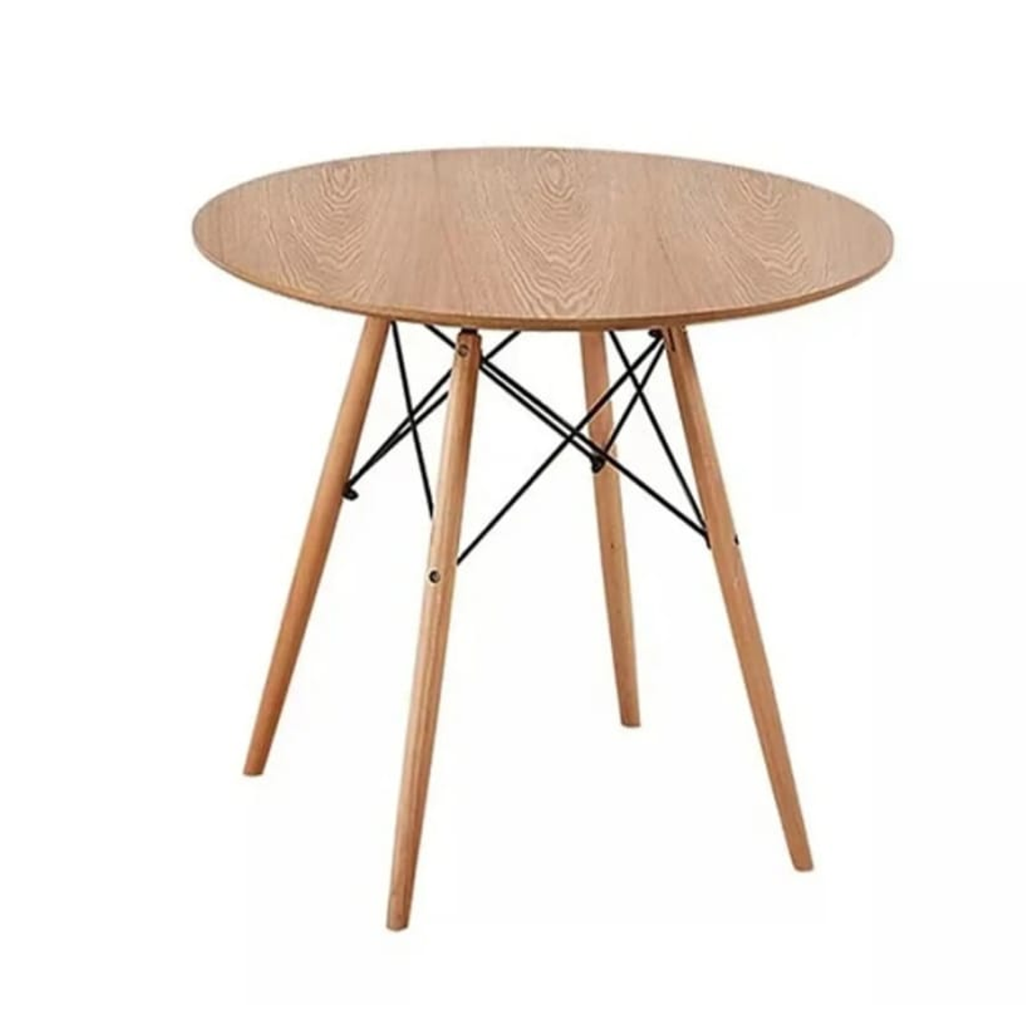 Mesa Eames 80cm Color Madera 2