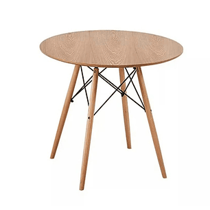 Mesa Eames 80cm Color Madera