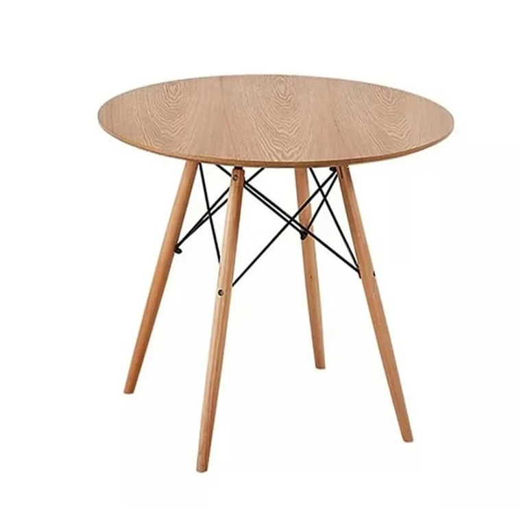Mesa Eames 80cm Color Madera 2