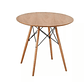 Mesa Eames 80cm Color Madera - Miniatura 2