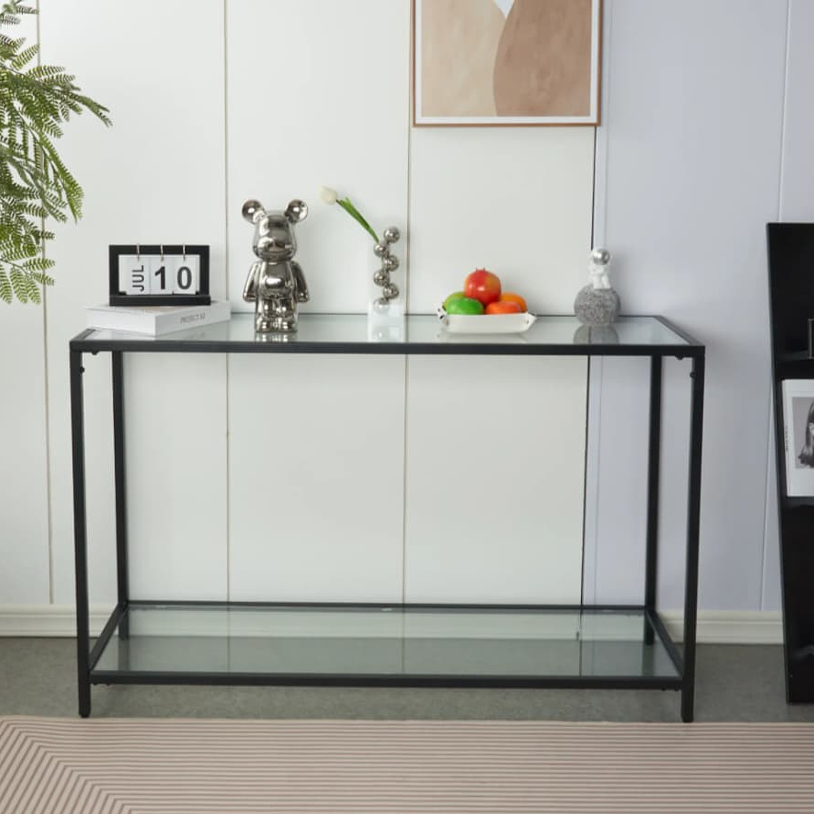 Arrimo Vidrio Elegance con Dos Niveles 1