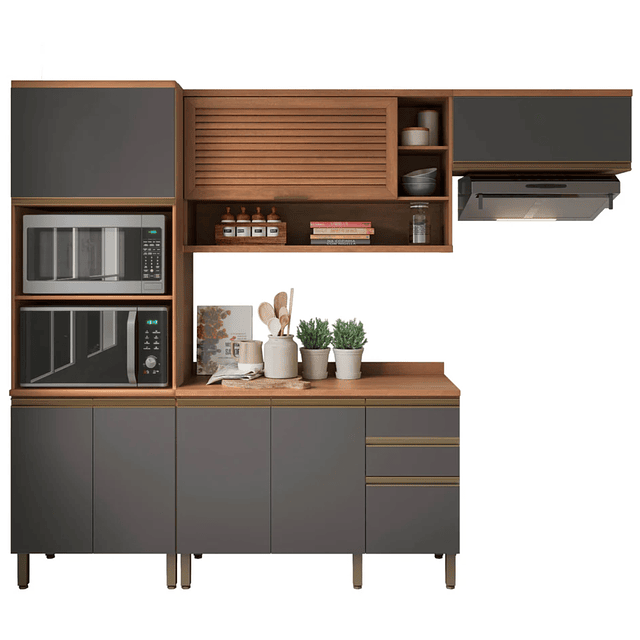 Mueble de Cocina Macadamia 4 módulos