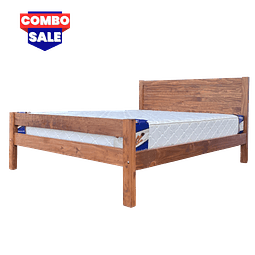 Combo Premium 2 Marquesa Tablero + Colchón T-3500 2 Plazas